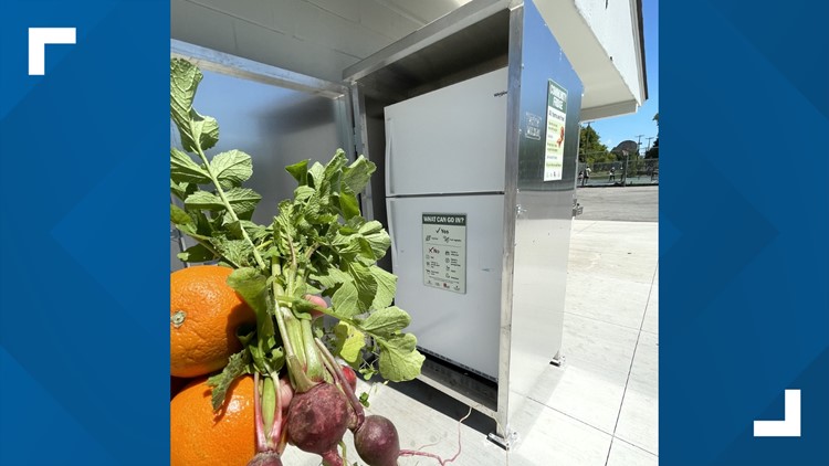 Community fridge installed in South Knoxville meant to expand food access