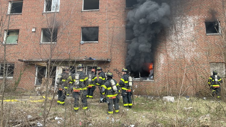 KFD: Morning fire at Knoxville College leaves behind heavy building damage