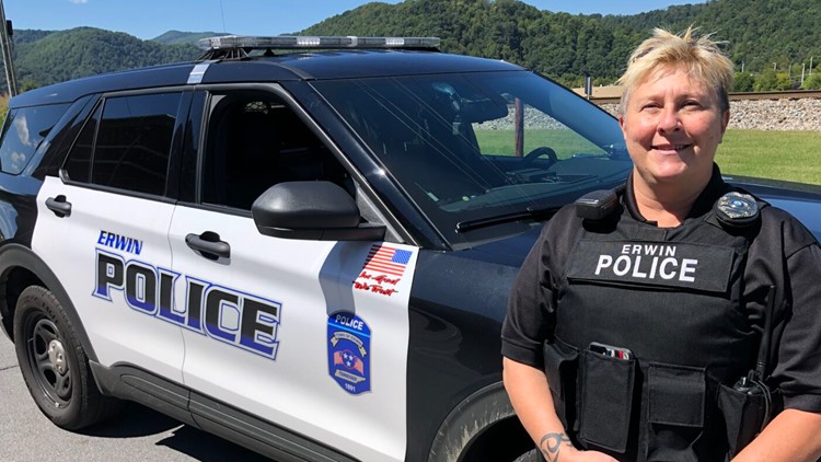 First female police officer hired in Erwin, Tennessee