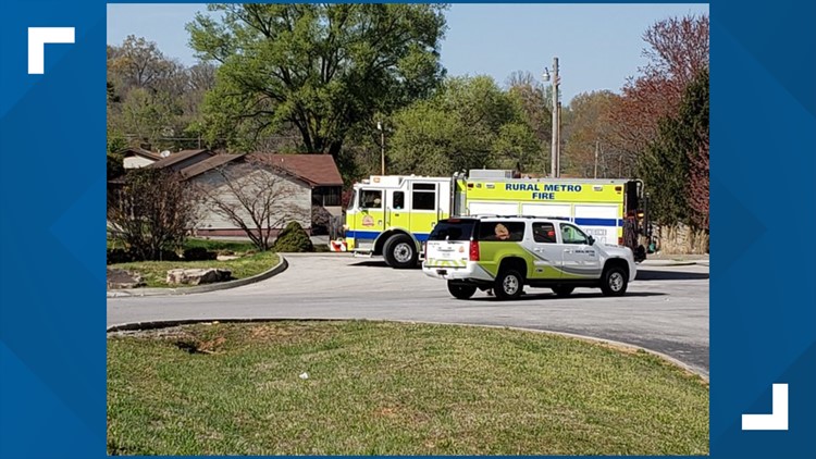 Rural Metro responds to leaking underground propane tank