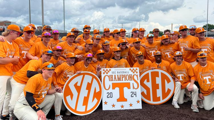No. 1 Tennessee baseball will begin SEC Tournament play against Vanderbilt