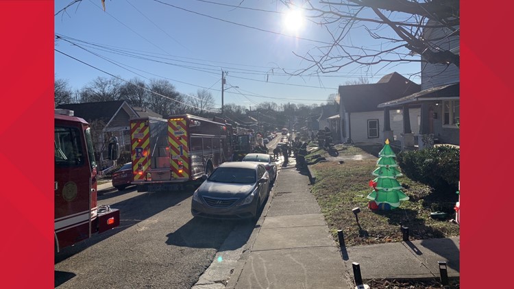 KFD: One person hospitalized after house fire in West Knoxville