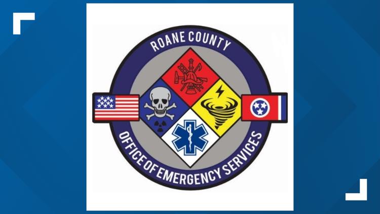 TN Division of Forestry, multiple local fire departments working brush fires on I-40 East in Roane Co.; traffic backed up for miles TN Division of Forestry, multiple local fire departments working brush fires on I-40 East in Roane Co.; traffic backed up for miles