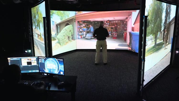 KPD using new simulation technology to improve de-escalation tactics KPD using new simulation technology to improve de-escalation tactics
