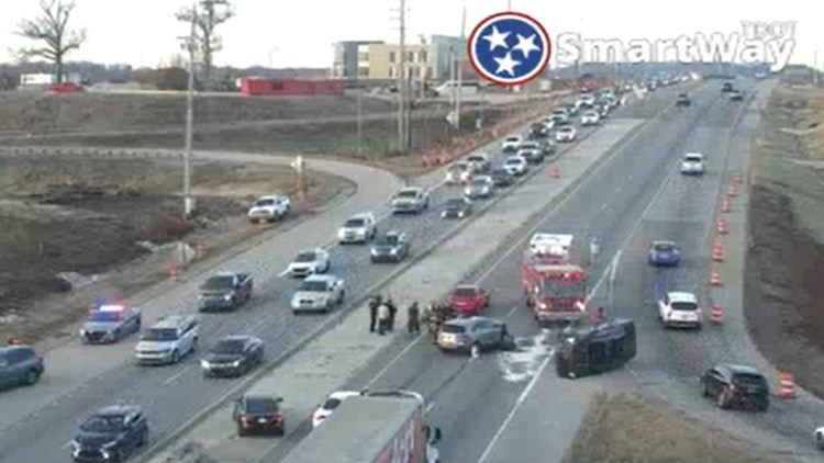 Crash blocking northbound Alcoa Highway at UT Medical Center; traffic backed up for miles
