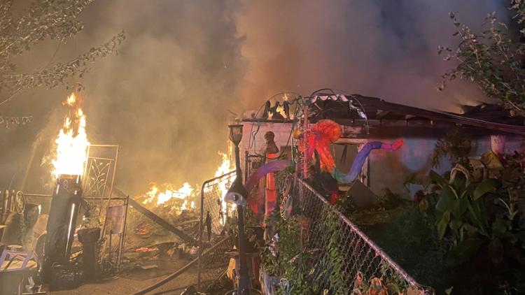 Person dead after house fire in East Knoxville