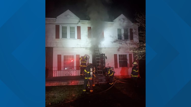 KFD: Two people rescued from house fire in north Knoxville