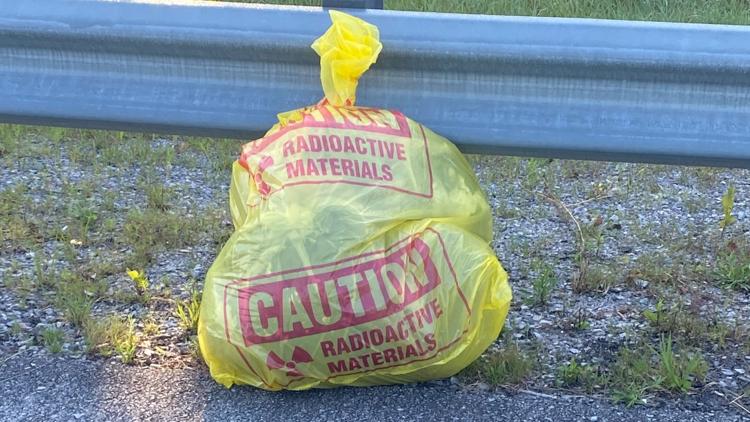 Bag of radioactive clothing found on Oak Ridge roadway