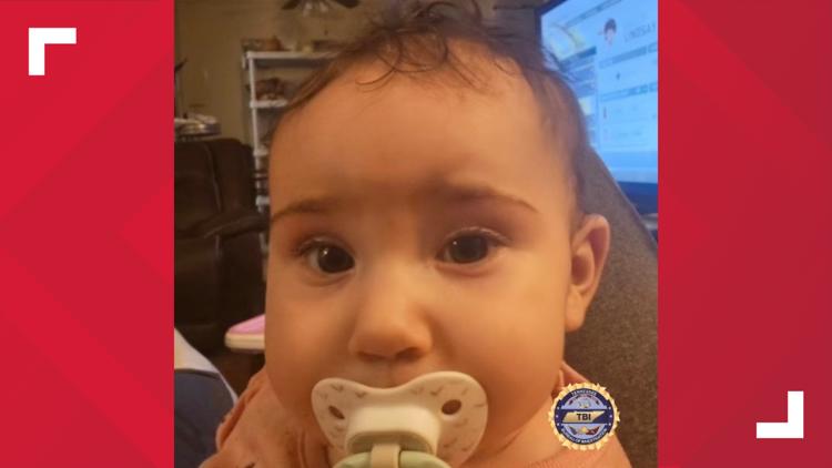 TBI: Missing Kingsport 11-month-old found safe in Middle Tennessee