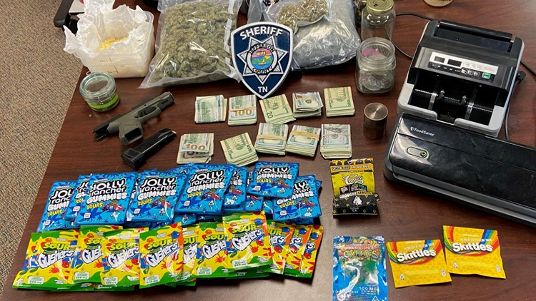 JCSO: One arrested, several pounds of marijuana and THC edibles found after traffic stop