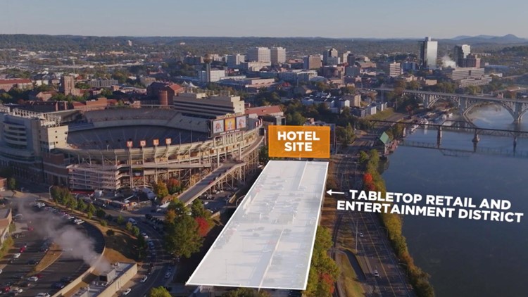 Neyland Entertainment District heads to its next phase of development, UT Athletics says