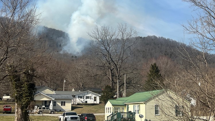 LFD: Crews responding to forest fire in LaFollette, 3 structures endangered