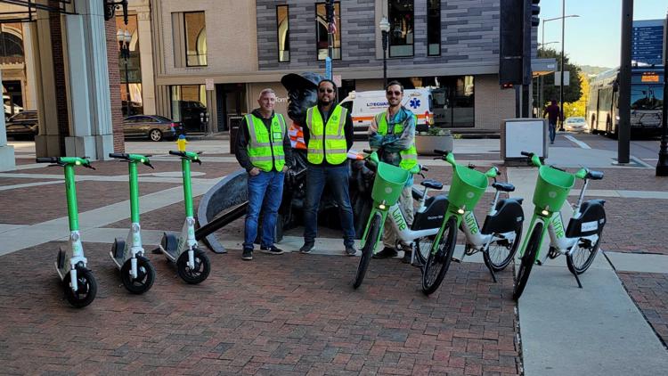 Lime launches fleet of e-scooters, bikes in Knoxville