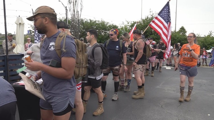 'We love you. You are needed.' | Veterans group organizes hike to prevent suicide
