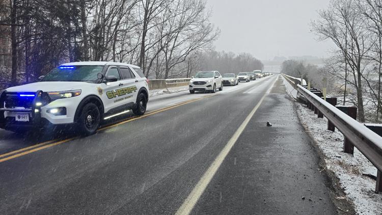 Snow starting to stick on East TN roads, creating hazardous conditions .... Latest Road Conditions