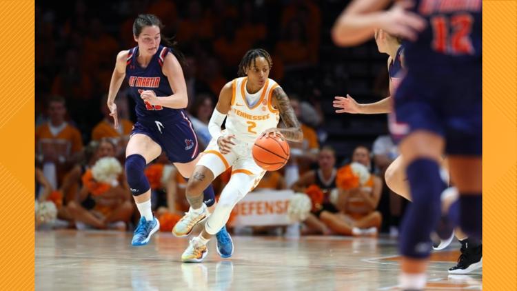 Lady Vols stay undefeated in their first week, beating UT Martin by 40 points, 90-50