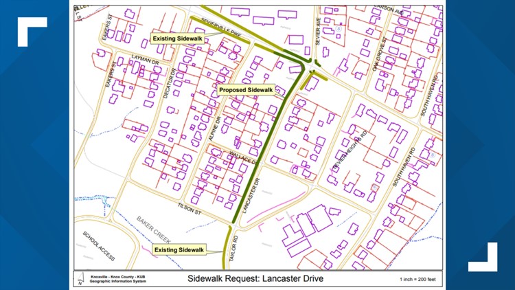 City Council to vote on South Knoxville projects adding more sidewalks, a roundabout and more