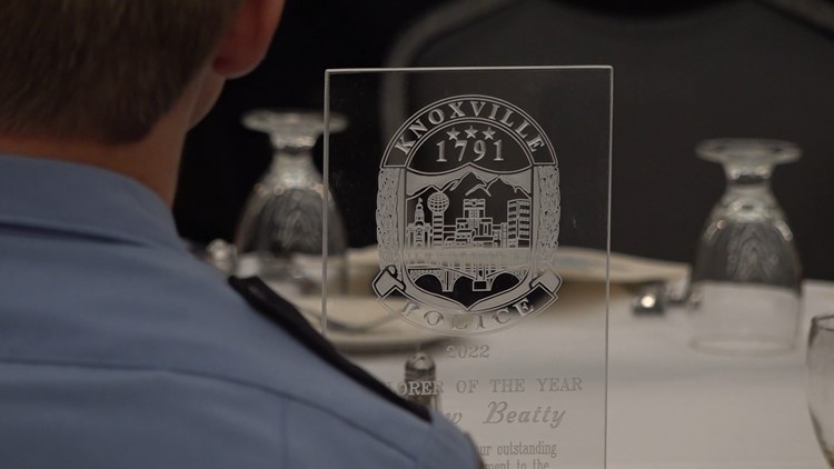 Knoxville Police Dept. and Mayor Indya Kincannon celebrate officers during National Police Week Knoxville Police Dept. and Mayor Indya Kincannon celebrate officers during National Police Week