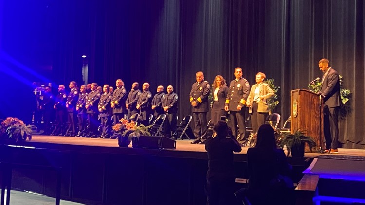 KPD promotes 20 officers, reorganizes structure to bring back the Central District