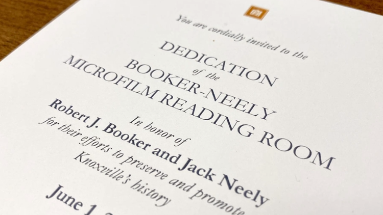 East Tennessee History Center renames reading room after two Knoxville historians