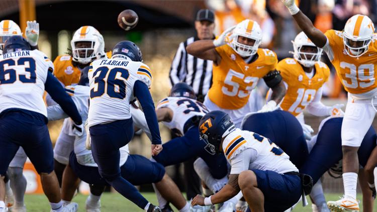 Tennessee ranked 7th in AP poll heading into final game of regular season