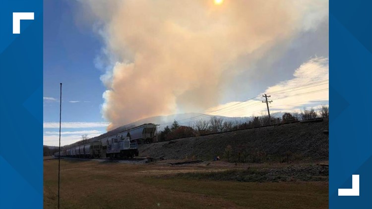 Cumberland County EMA asks people on Renegade Mountain to evacuate as it fights fire that involved condo buildings