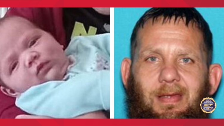 TBI issues Endangered Child Alert for Grainger Co. 9-month-old who could be with non-custodial father