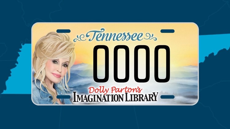 All sales of Dollywood Foundation license plates supporting Imagination Library All sales of Dollywood Foundation license plates supporting Imagination Library