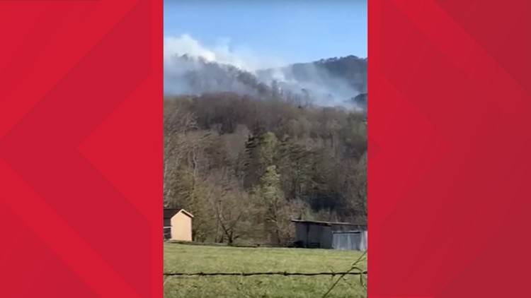 Seymour fire at Millstone Gap grows to 800 acres near Sevier-Blount county line