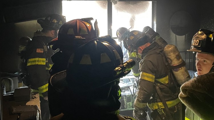 KFD: One taken to hospital after fire at Knoxville senior living facility