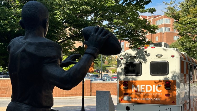 Monday kicks off annual Tennessee vs. Florida Blood Drive