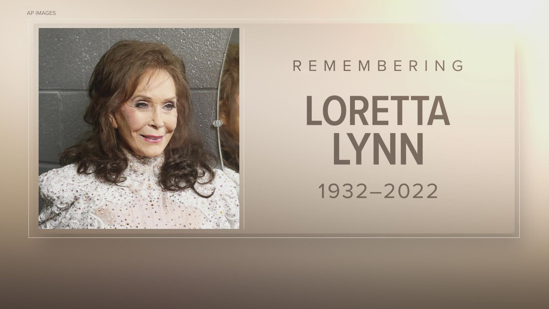 Loretta's death sparked reactions from the music world including Dolly Parton.