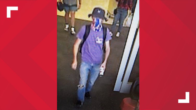 KPD: Officials working to identify suspect who spray-painted items in Target