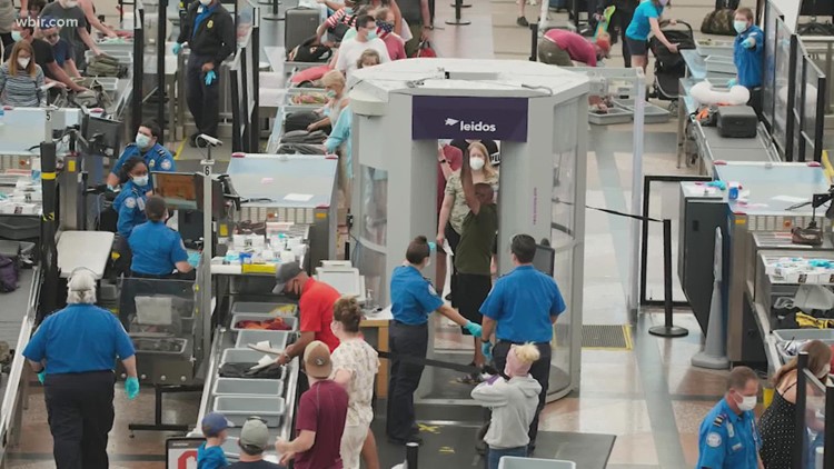 Officials urge travelers to arrive at airport at least 2 hours before flight