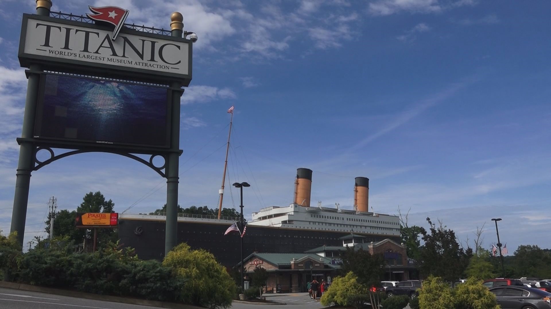 Iceberg Titanic Museum Pigeon Forge
