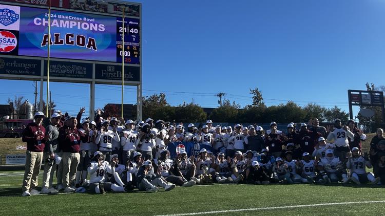 Alcoa football defeats Westfield for 10th-consecutive 3A state championship