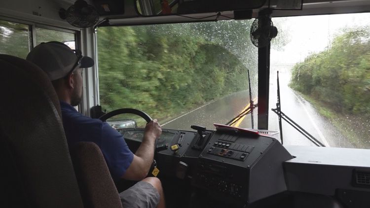 School bus safety is one factor school districts consider when deciding to cancel, delay class