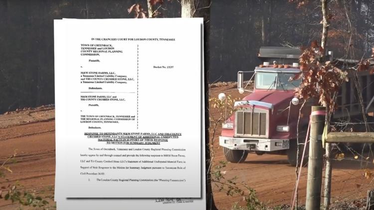 Greenback lawsuit against quarry operator to be heard in front of judge for the first time