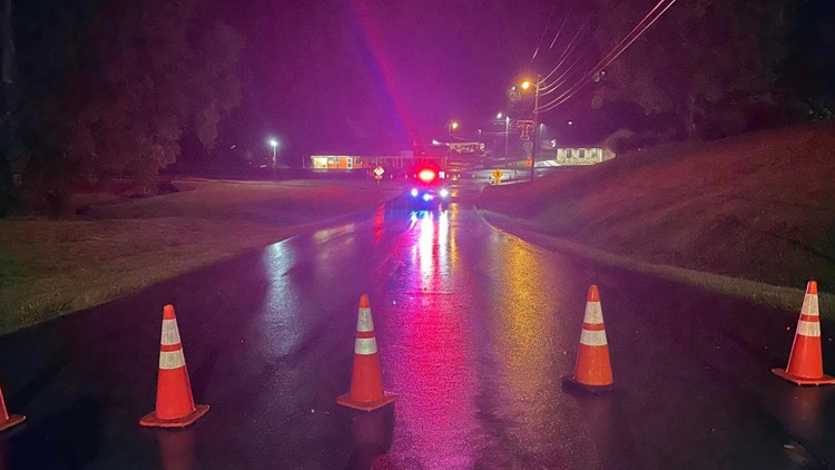 Part of Tiger Drive closed in Townsend due to reopened sinkhole