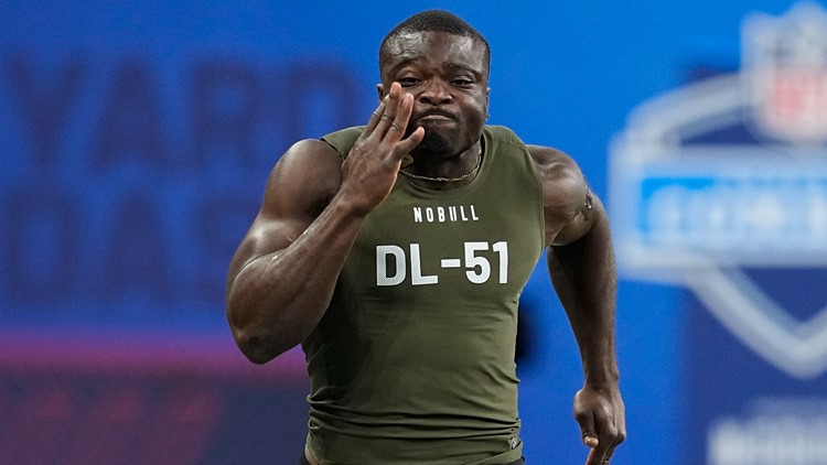 Tennessee EDGE Byron Young shines at NFL Scouting Combine