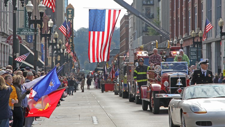 Watch Live: The 98th Veterans Day Parade is stepping off in downtown Knoxville! Watch Live: The 98th Veterans Day Parade is stepping off in downtown Knoxville!