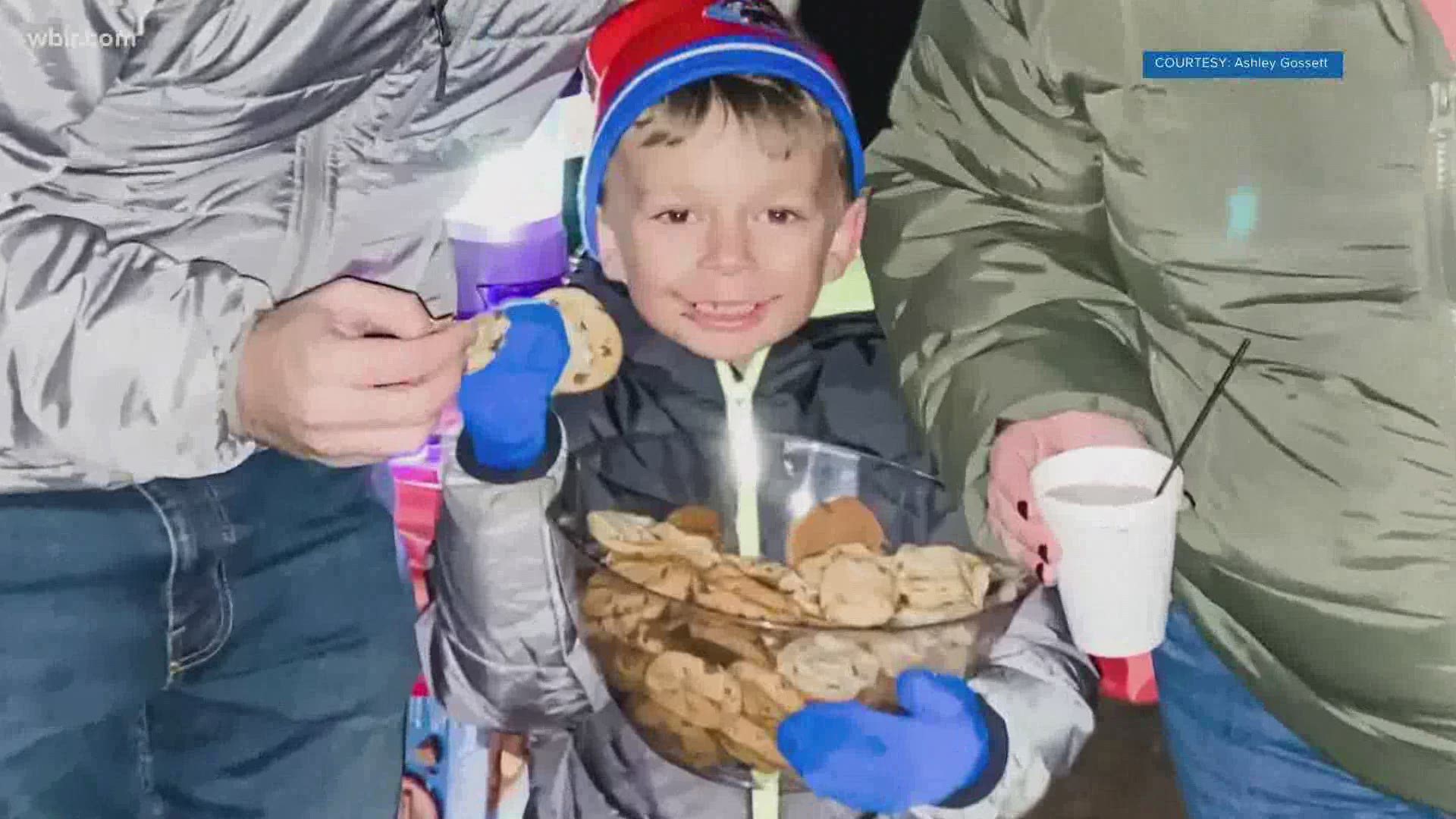 Liam Gossett asked his parents if he could sell hot chocolate to buy Christmas gifts for kids who needed them. No one expected the impact his idea would make.