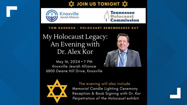Knoxville Jewish Alliance to host event commemorating Yom HaShoah, Holocaust Remembrance Day