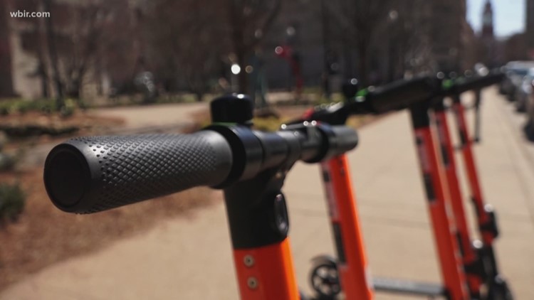 Knoxville city leaders look toward new plan to lessen nuisances caused by scooters, include community input