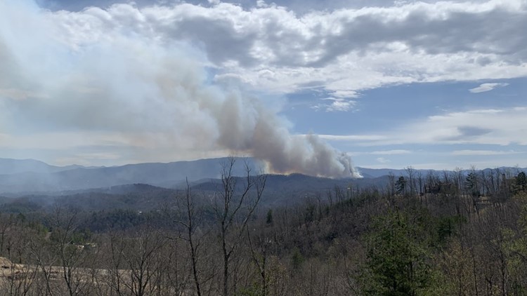 Wildfire reported in Wears Valley, evacuation order issued for area around Indigo Lane, Shagbark or Preserve area