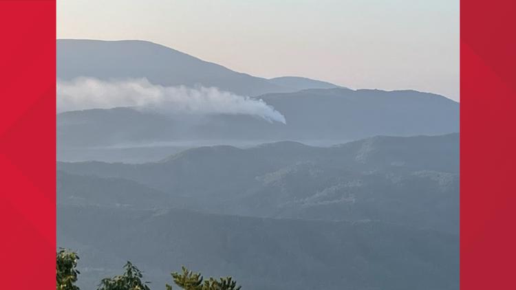 GSMNP: Wildfire reported near Hannah Mountain, no structures threatened