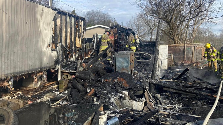 JCSO: Man charged with arson and animal cruelty after Jefferson Co. camper fire, dog dead in fire