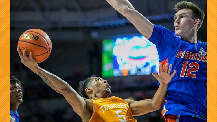 No. 2 Tennessee upset on the road to Florida, 67-54