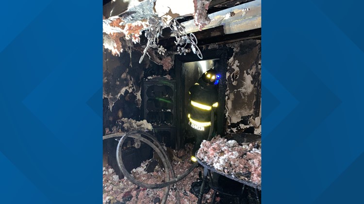 KFD: Homeowner safe after early morning house fire