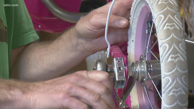 Bike collector works to give bikes to East Tennessee children in need